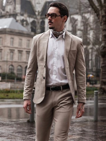 Regular fit Giacca business da completo ' The Original ' di TEESHOPPEN in beige