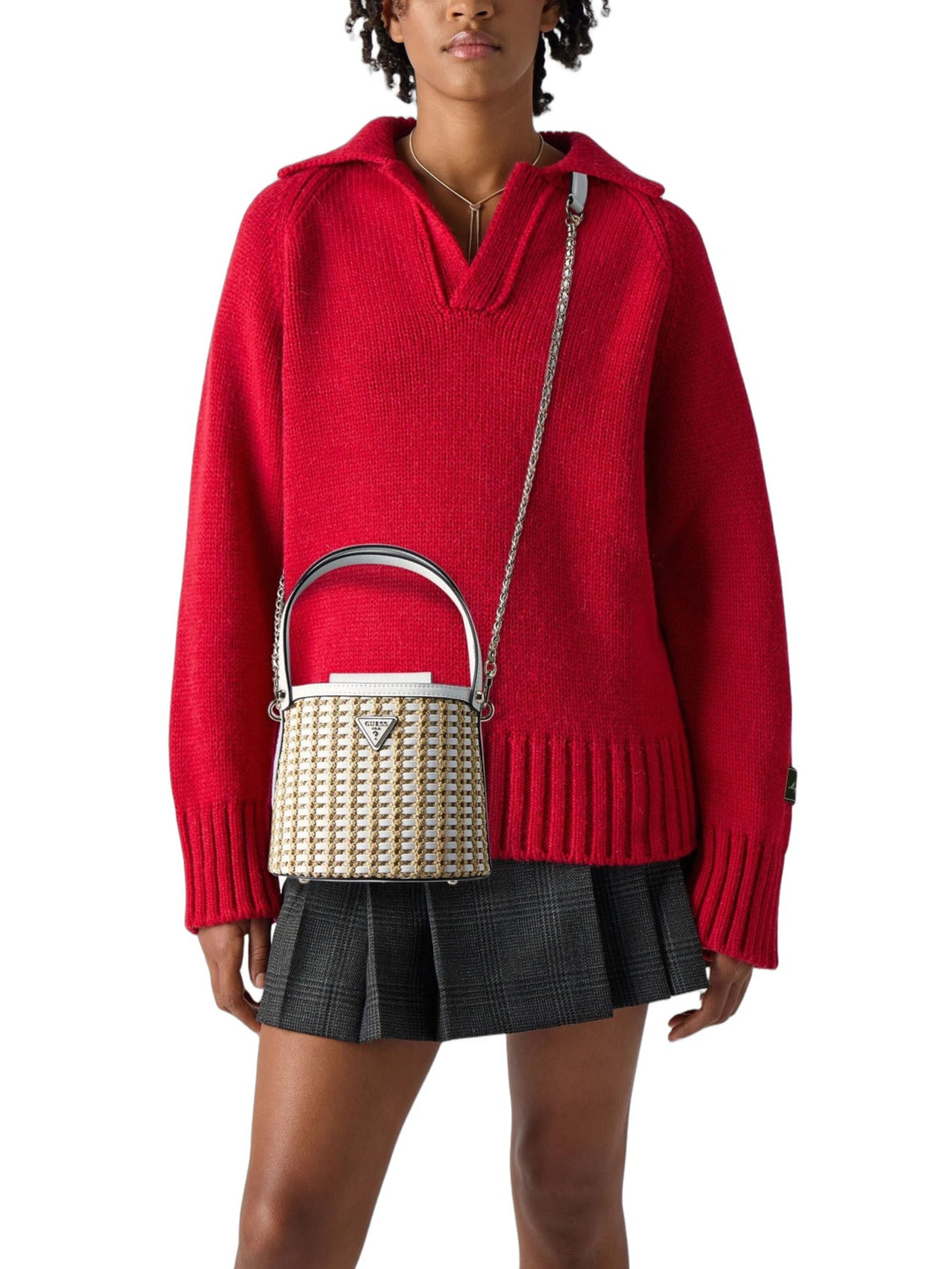 GUESS Crossbody Bag 'Atalia' in White