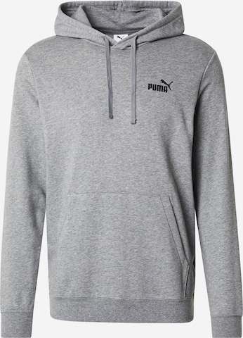 Sweat de sport 'Essentials No. 1' PUMA en gris : devant