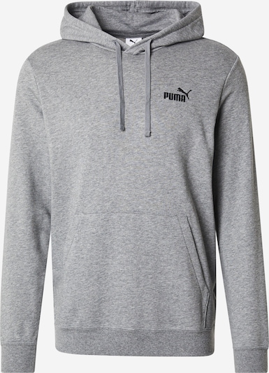PUMA Urheilullinen collegepaita 'Essentials No. 1' värissä meleerattu harmaa / musta, Tuotenäkymä