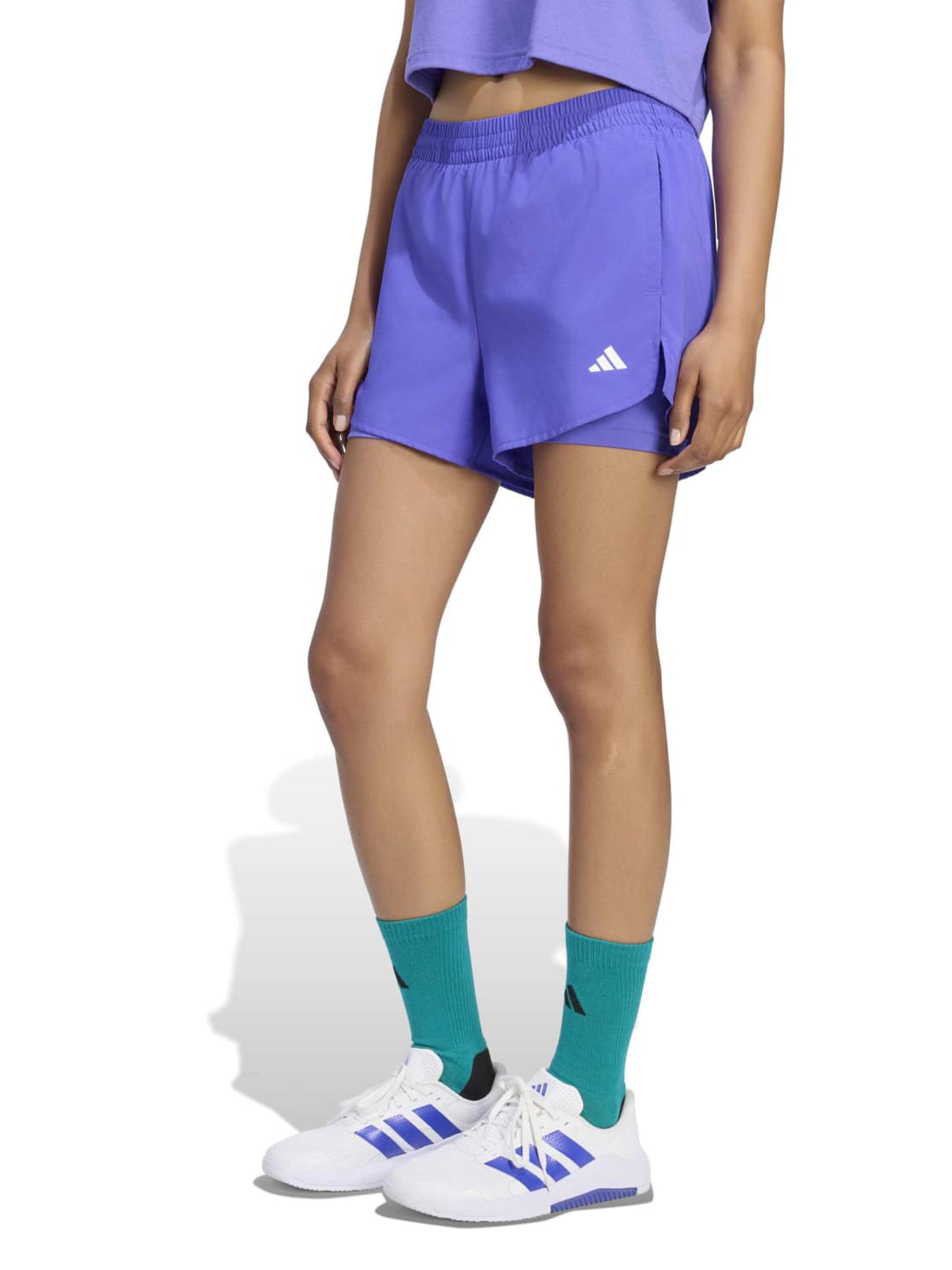 ADIDAS PERFORMANCE regular Παντελόνι φόρμας σε λιλά: μπροστά