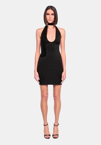 OW Collection Cocktail Dress 'Brooke' in Black: front