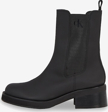 Chelsea Boots Calvin Klein Jeans en noir : devant