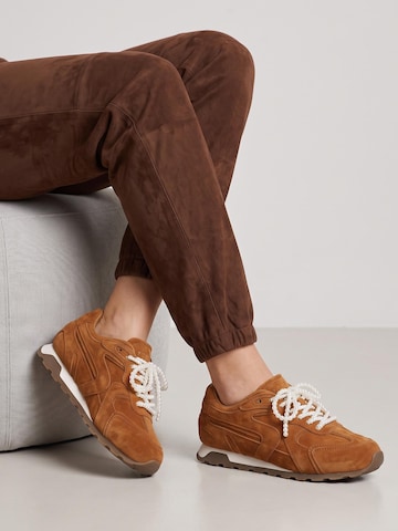 VENEZIA Platform trainers 'Venezia' in Brown: front