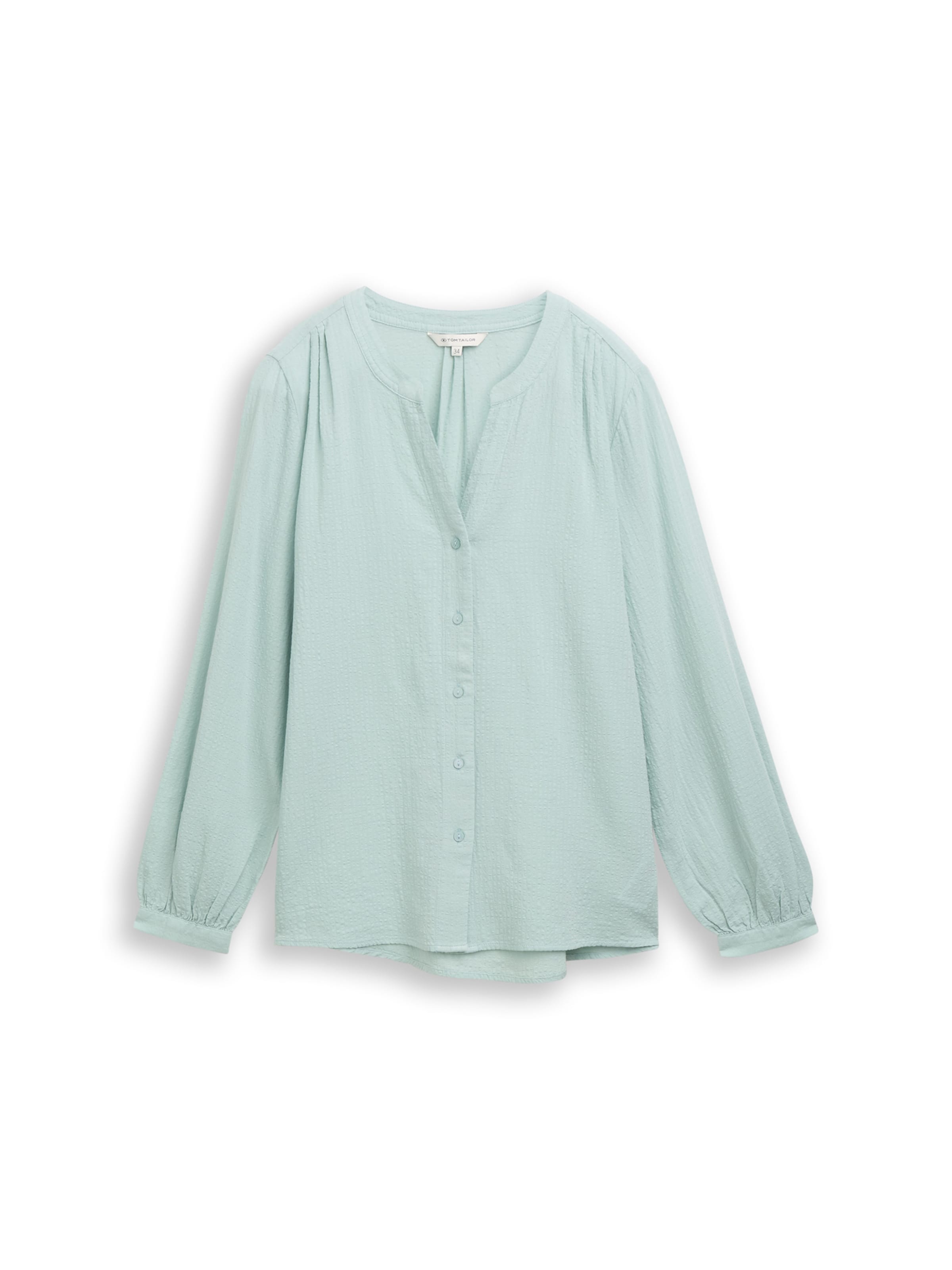 TOM TAILOR Blus i grön: framsida