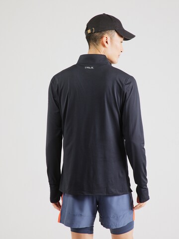 T-Shirt fonctionnel 'RUN TRAIL' UNDER ARMOUR en noir