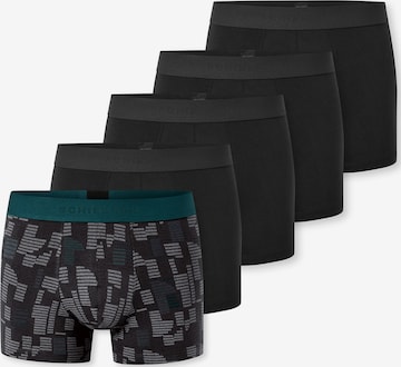 Boxers ' 95/5 Multi ' SCHIESSER en noir : devant
