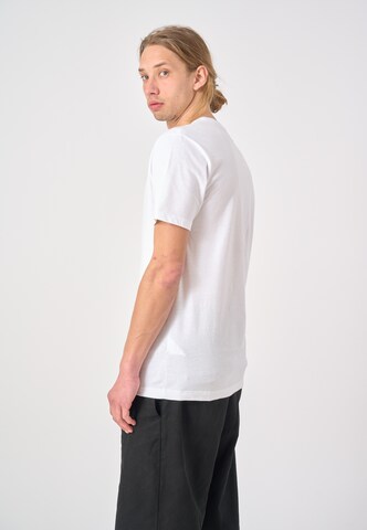 Cleptomanicx Shirt 'Basic Tee Pils' in White