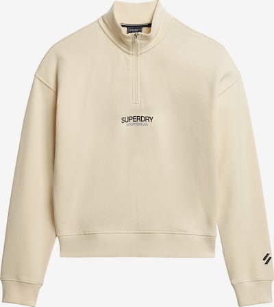 Superdry Sweatshirt in creme / blau / schwarz, Produktansicht