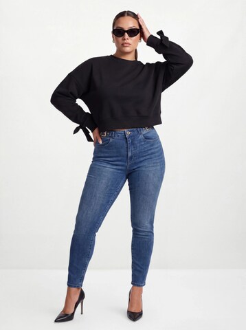 Hoermanseder Skinny Jeansy w kolorze niebieski