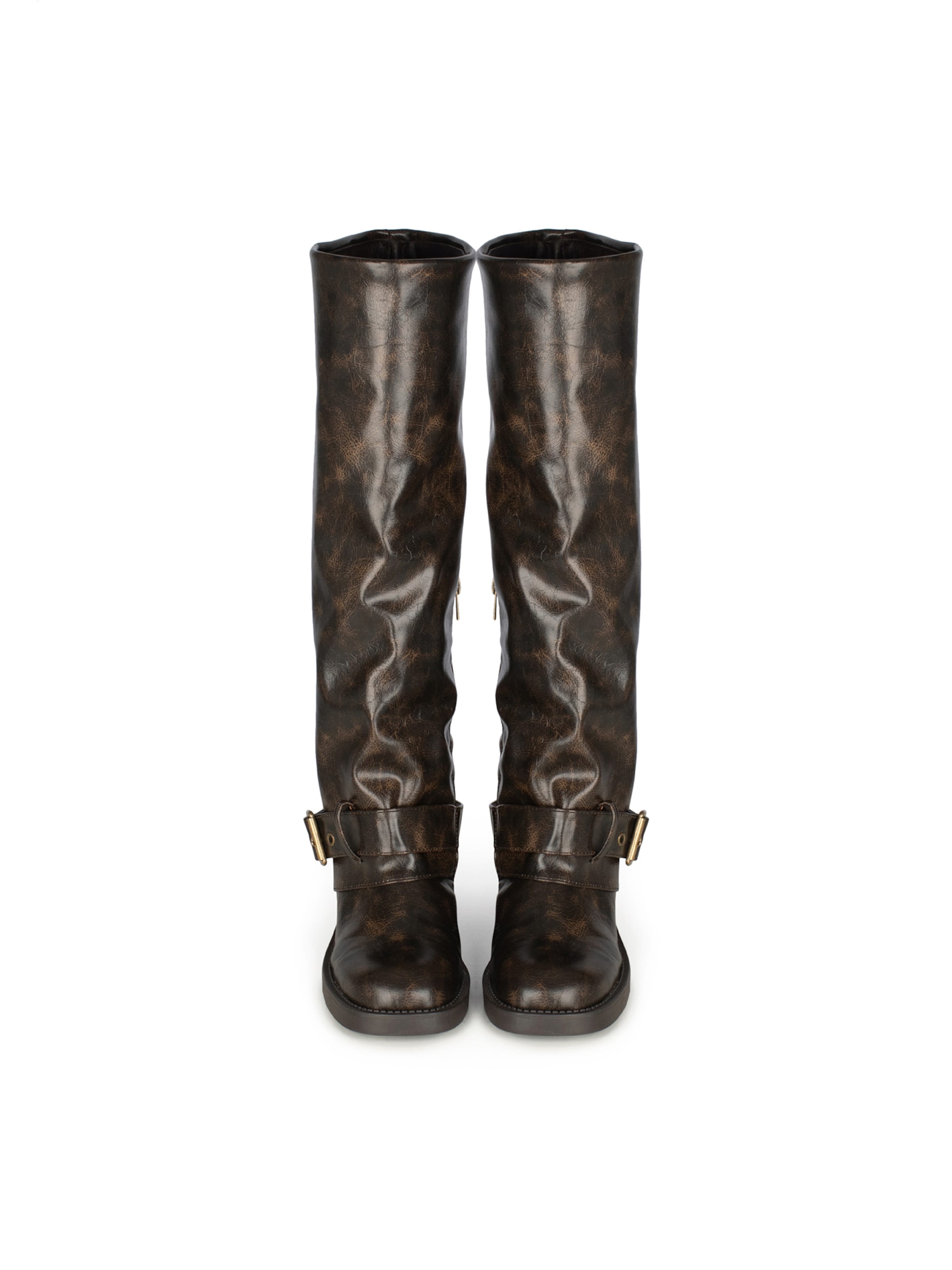 Bottes POSH by Poelman en bronze