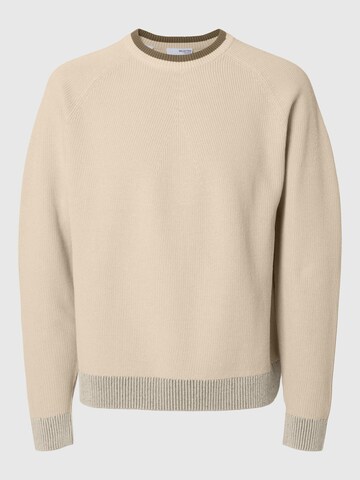 SELECTED HOMME Trui in Beige