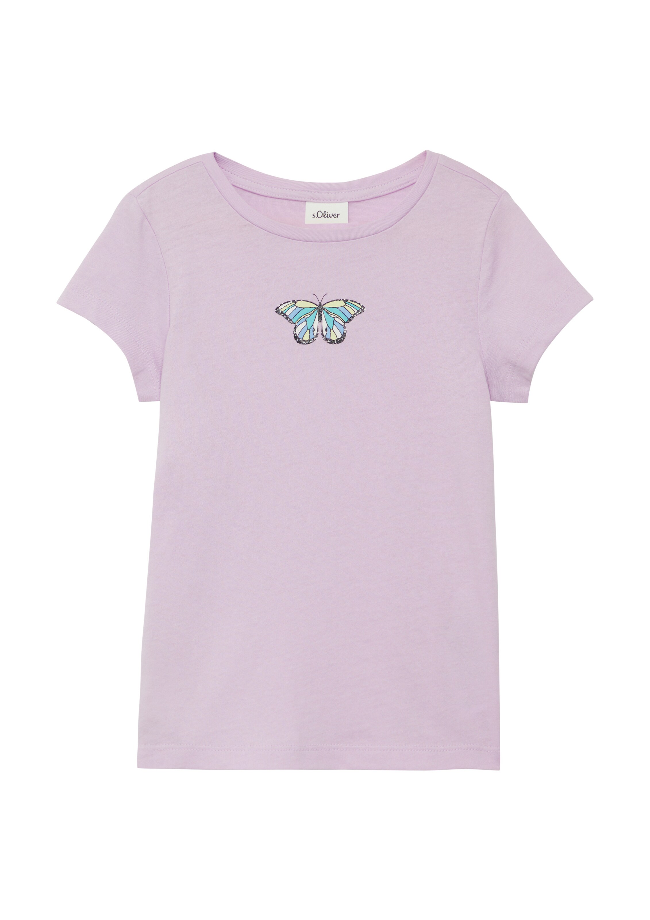 T-Shirt s.Oliver en violet : devant