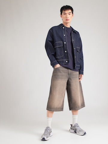 GUESS - Camiseta en azul