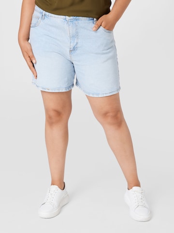 Cotton On Curve רגיל ג'ינס בכחול: מלפנים