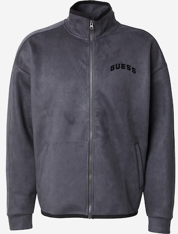 Veste de survêtement 'SHIRO' GUESS en gris : devant