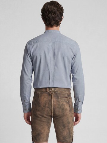 Coupe slim Chemise folklorique 'Krugdorf' SPIETH & WENSKY en bleu