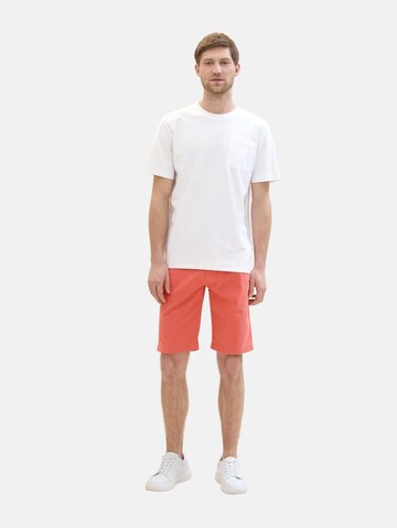 TOM TAILOR Slimfit Shorts in Orange