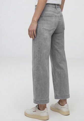 STREET ONE Loosefit Jeans in Grau