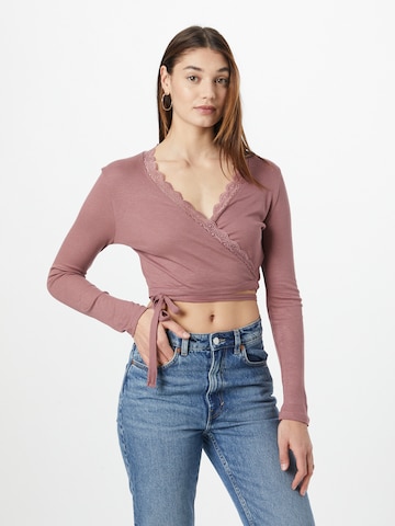 ABOUT YOU Shirt 'Luise' in Pink: front