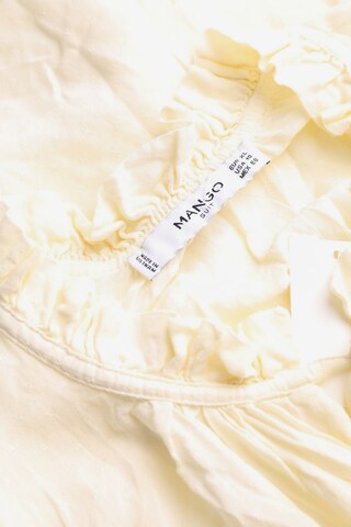 MANGO Tunika-Bluse L in Weiß