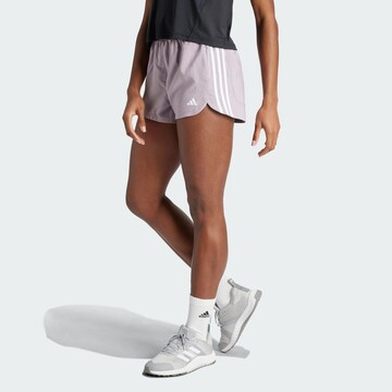 ADIDAS PERFORMANCE Loosefit Sporthose 'Pacer' in Lila: predná strana