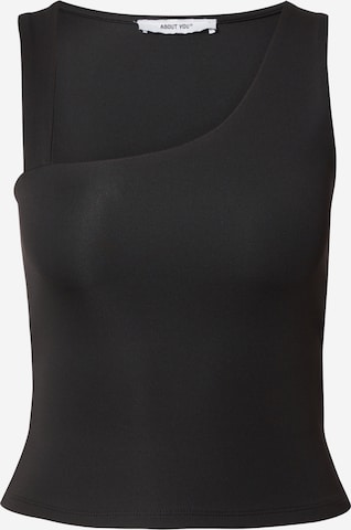 Top de la ABOUT YOU pe negru: față