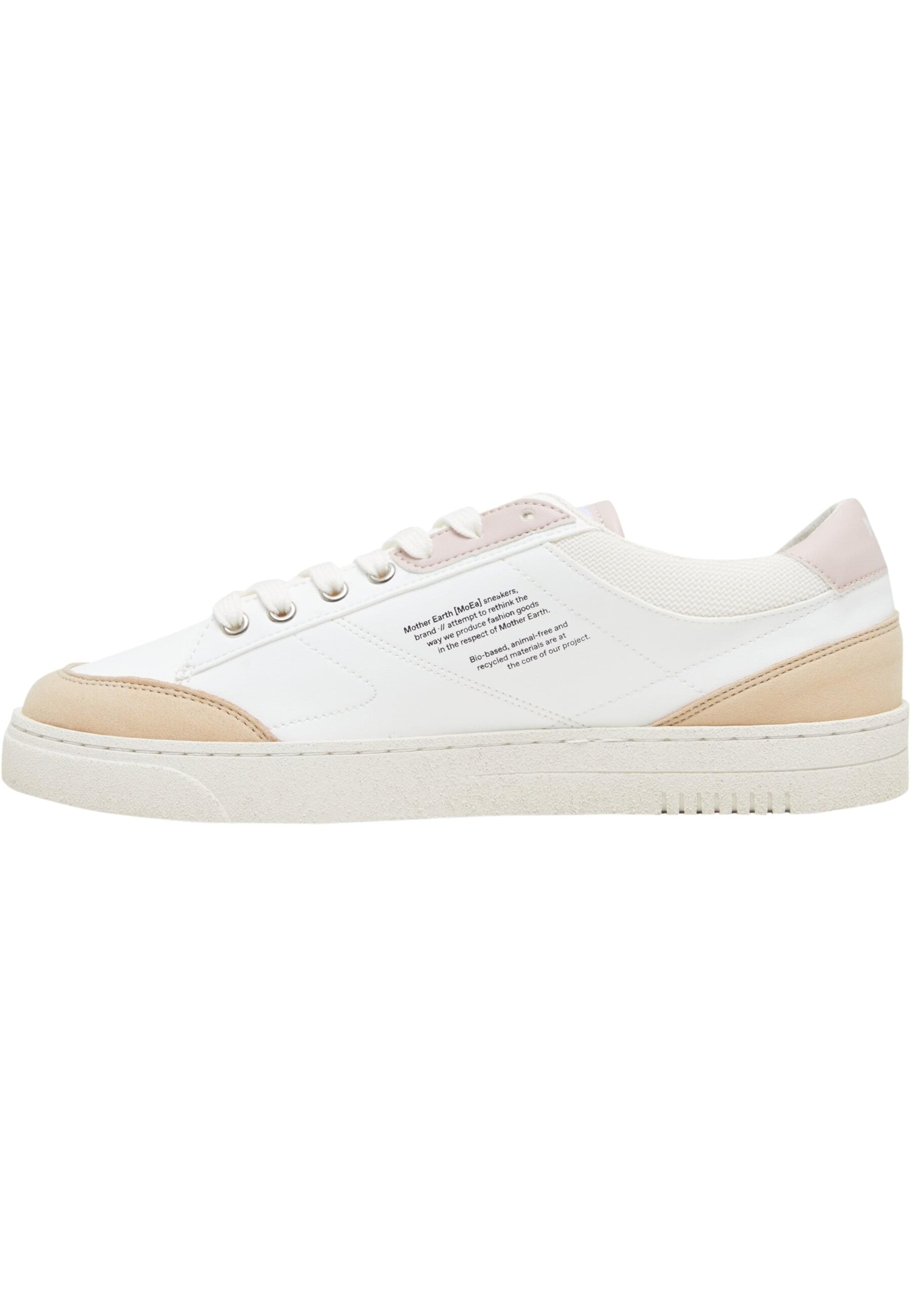 Sneaker bassa 'Gen3 - Corn' di MoEa in bianco: frontale