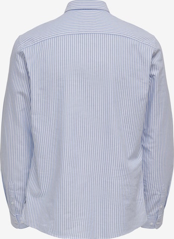 mėlyna Only & Sons Standartinis modelis Marškiniai 'Alvaro'