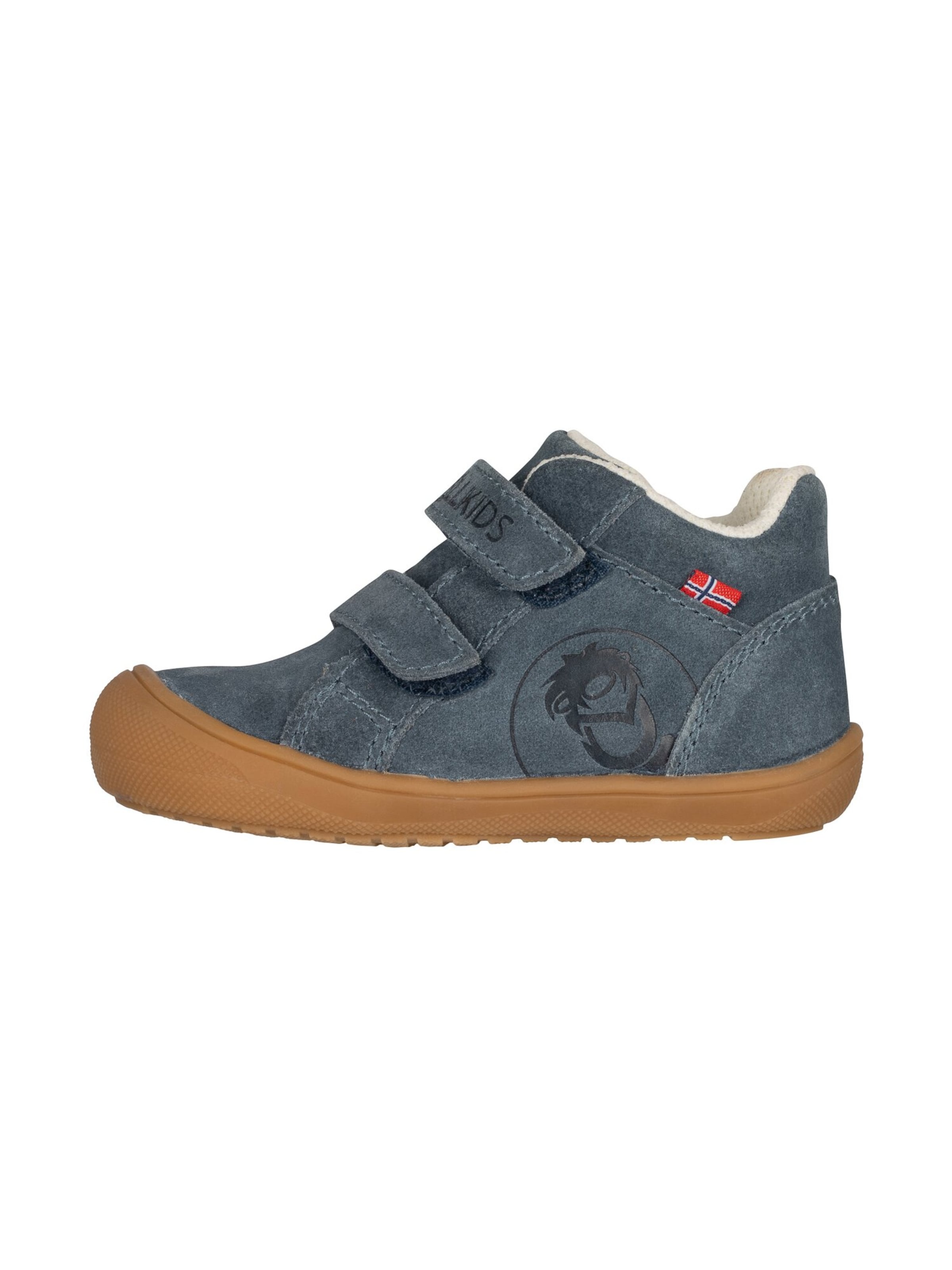 TROLLKIDS First-Step Shoes in Blue: front