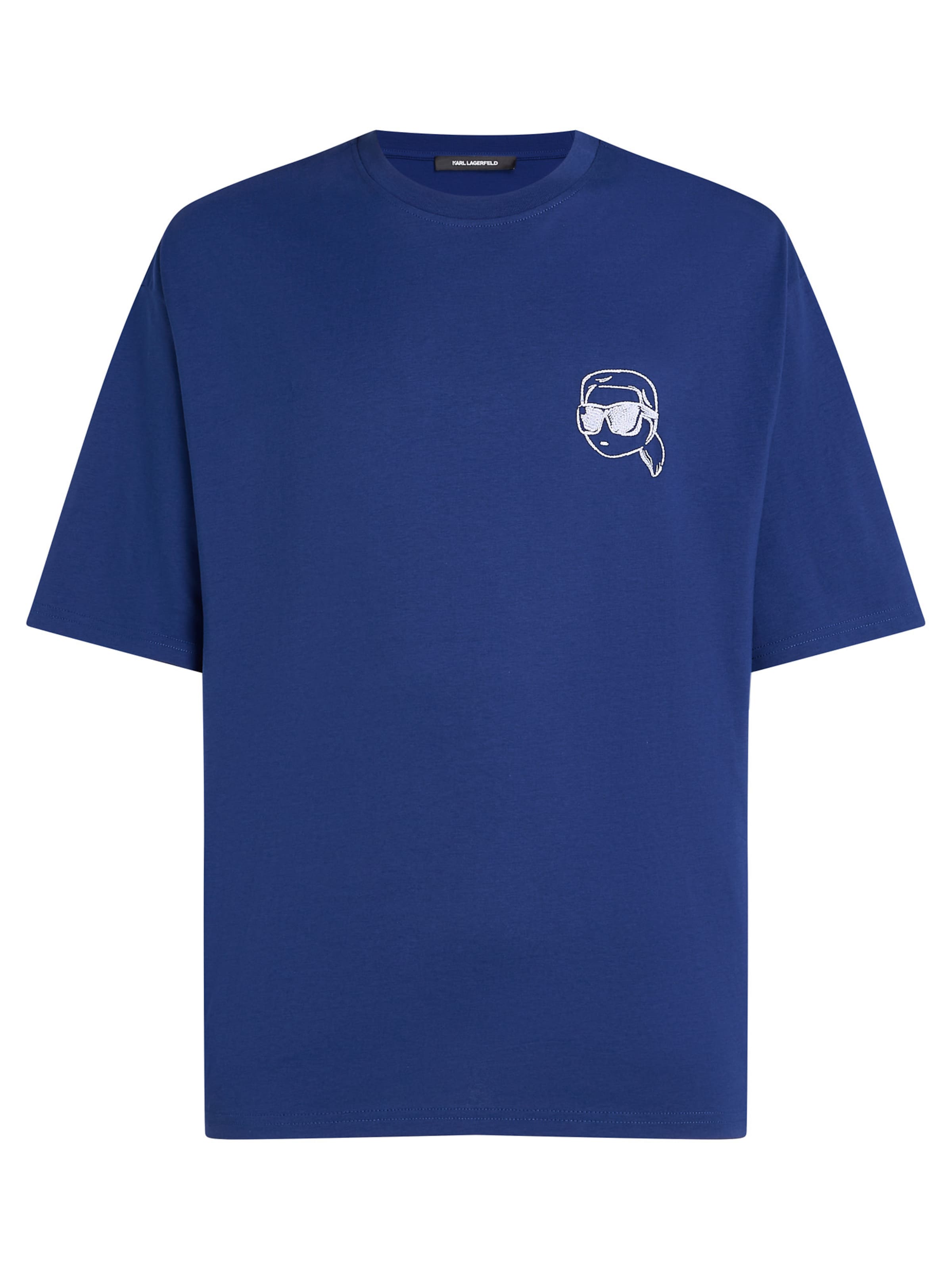 Karl Lagerfeld - Camisa em azul: frente