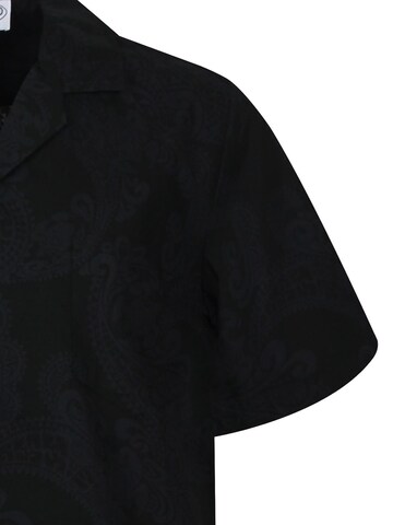Pacific Legend Regular fit Button Up Shirt 'Turtle New' in Black