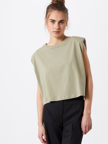 NA-KD Top in Green: front