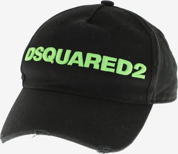 DSQUARED2 Hat & Cap in One size in Black: front