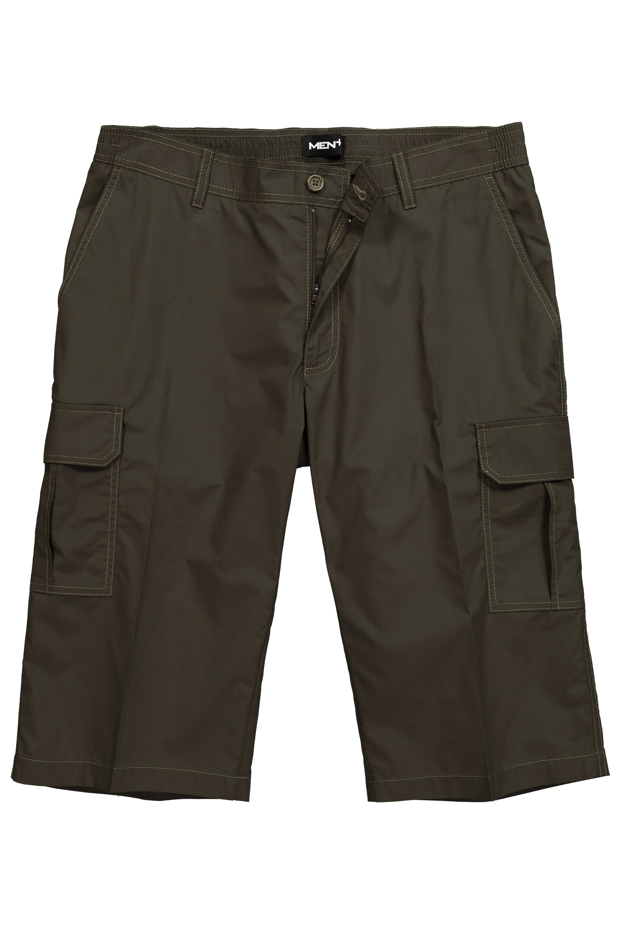 Men Plus Hose in Braun: Vorderseite