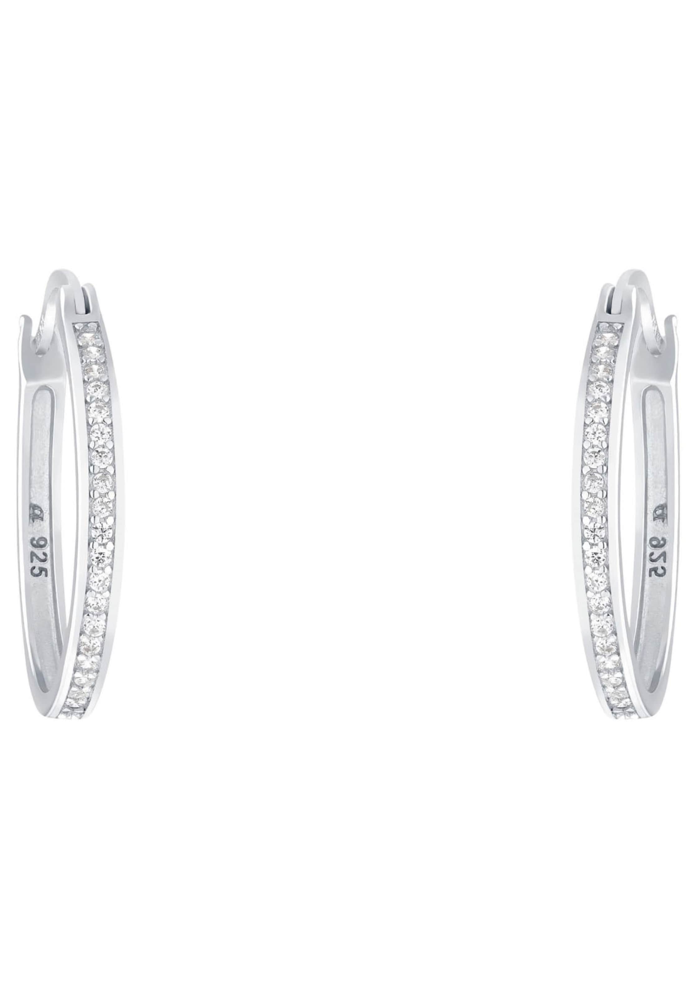 AMOR Ohrringe in Silber: Vorderseite