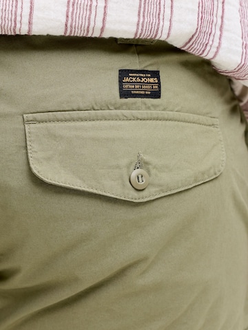 Jack & Jones Plus Baggy Cargobukser i grøn