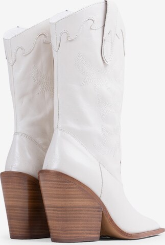 BRONX Cowboy Boots 'Bonderia' in White