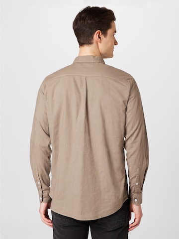 Cotton On Regular fit Button Up Shirt 'ASHBY' in Grey