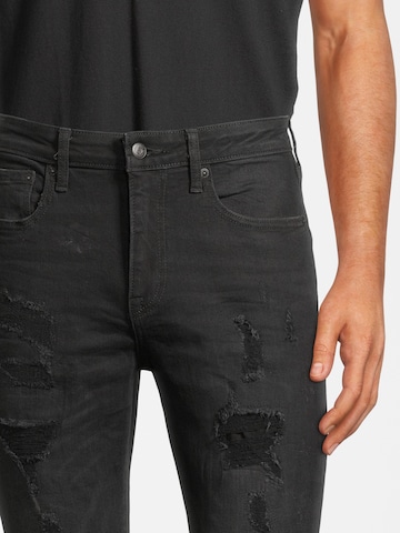 Regular Jeans de la AÉROPOSTALE pe negru