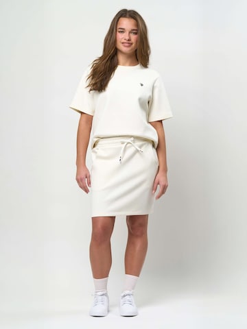 Fustă ' UWEvy ' de la U.S. POLO ASSN. pe alb: față