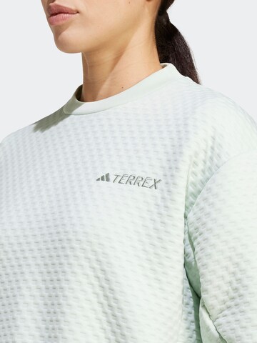 ADIDAS TERREX Спортивный свитшот ' Xploric' в Зеленый