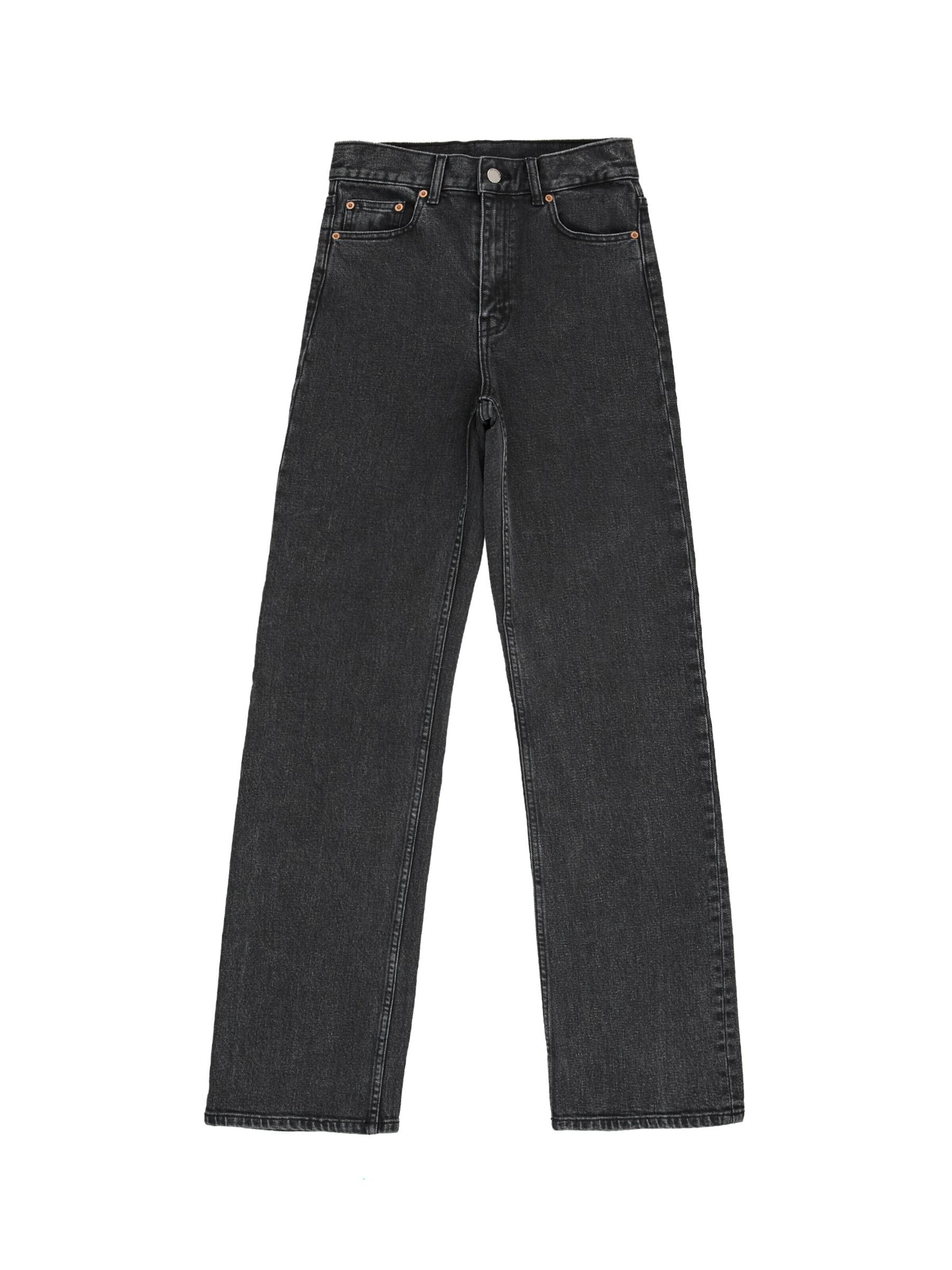 Dr. Denim Jeans 'Dash Straight' in Zwart: voorkant