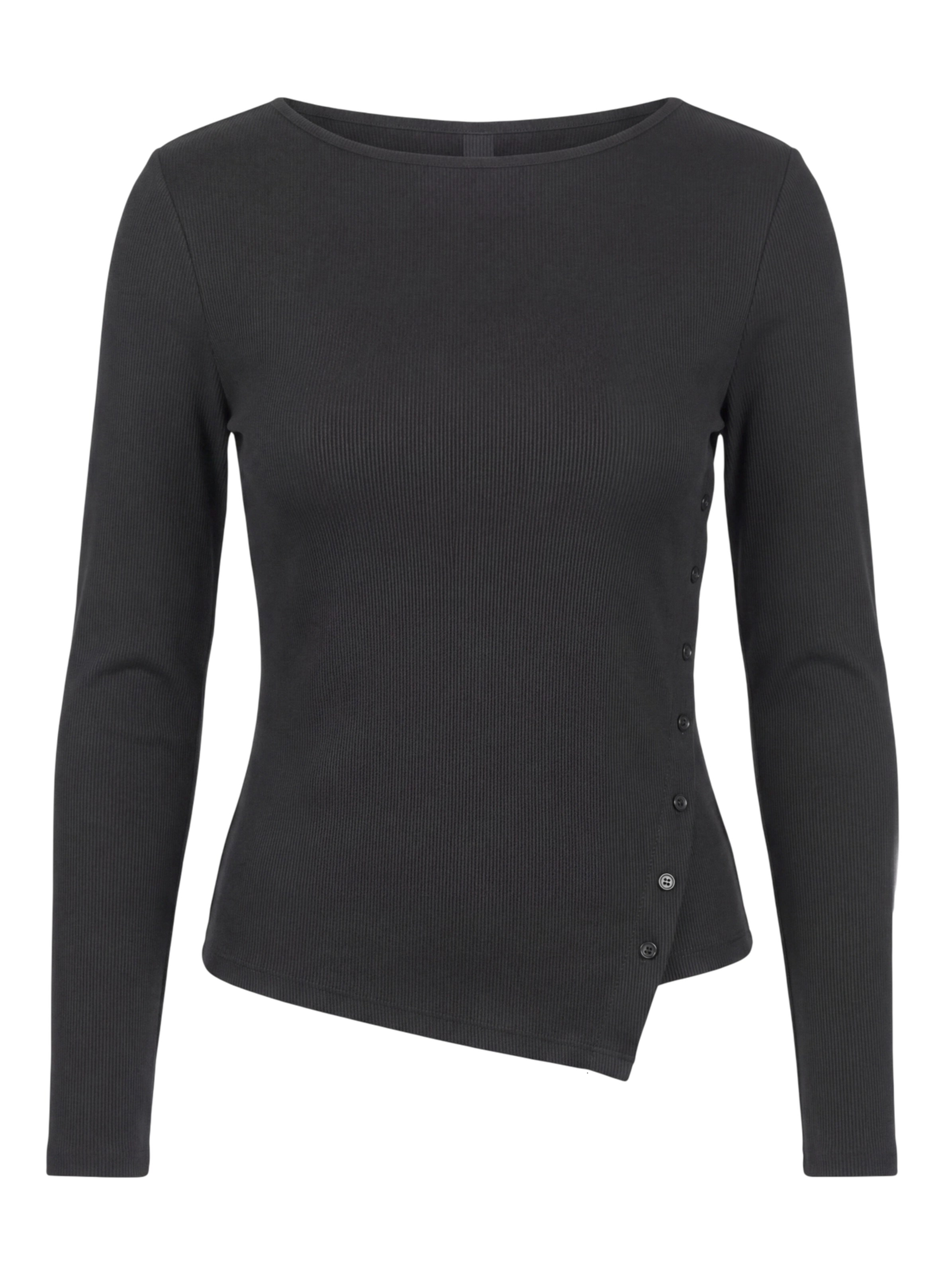Tricou 'Carolin' de la ABOUT YOU pe negru: față