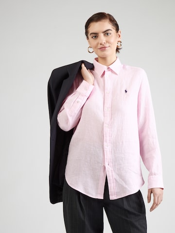 Polo Ralph Lauren - Blusa 'CLASSIC' en rosa: frente