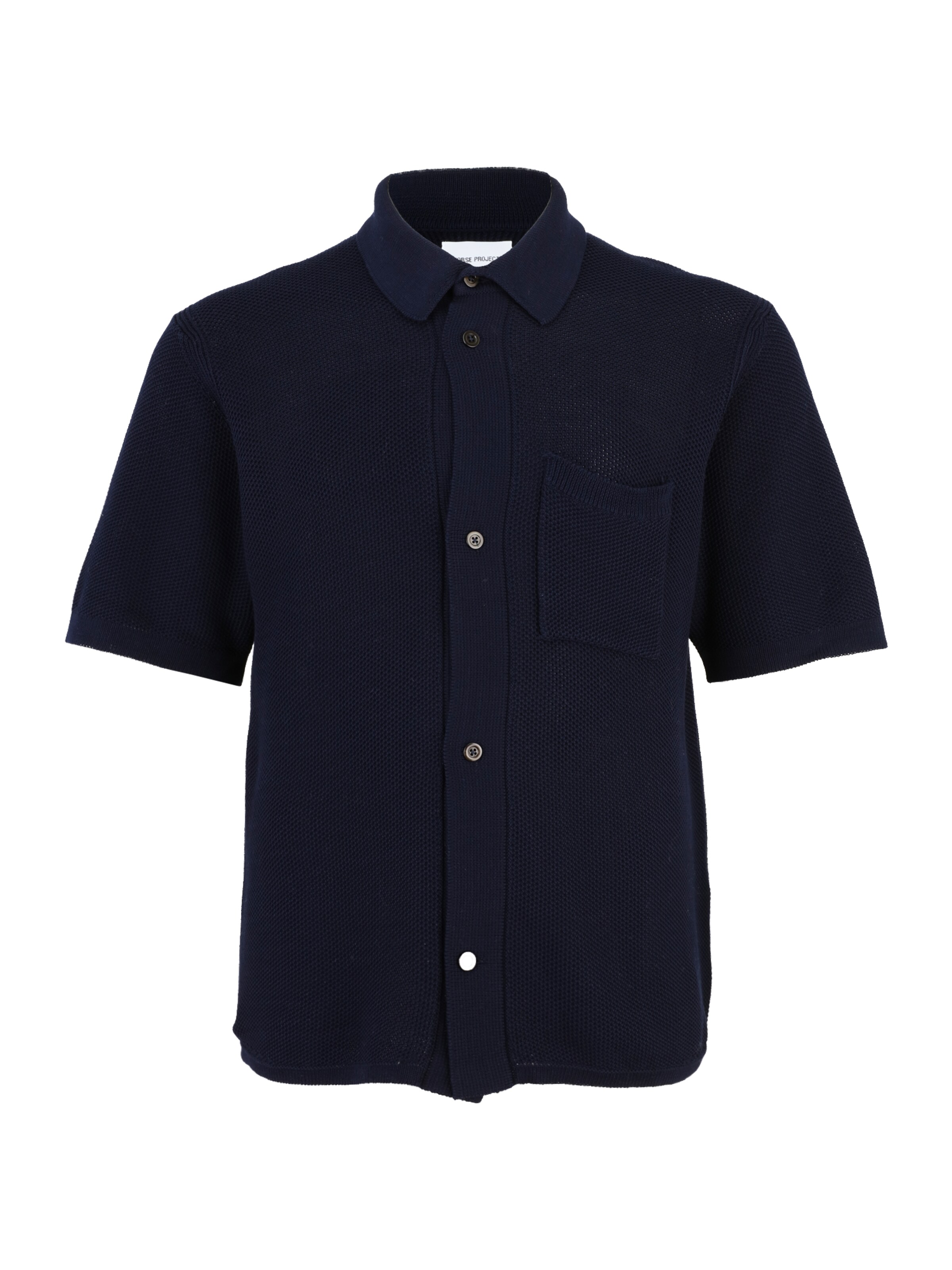 Vestes en maille 'Fredensborg' NORSE PROJECTS en bleu : devant
