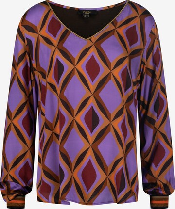 October Blouse in Purple: front