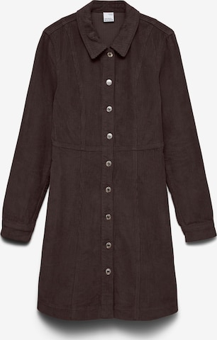 VERO MODA - Vestidos camiseiros 'VMDaisy' em castanho: frente