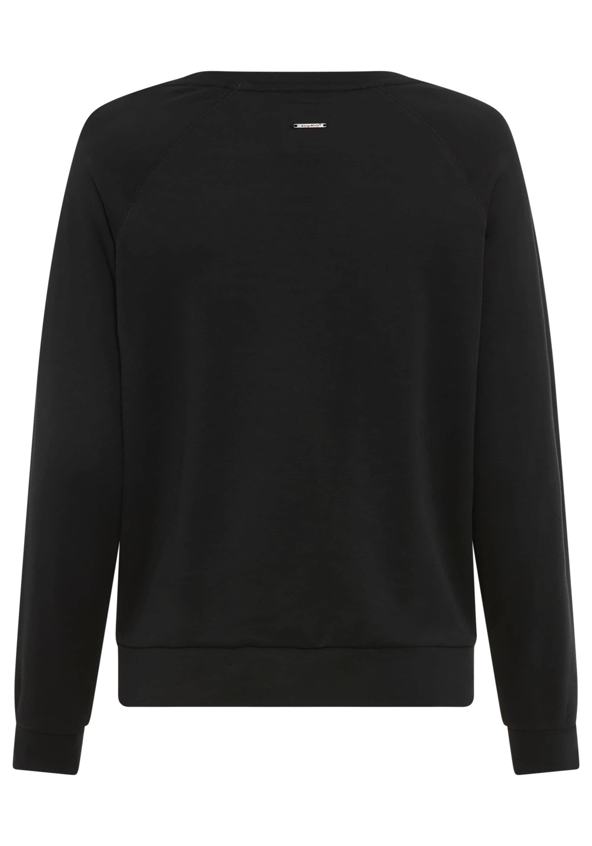 KangaROOS Sweatshirt in Black