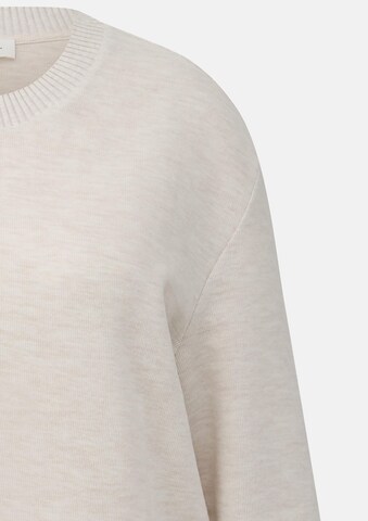 s.Oliver CURVE Sweatshirt in Beige: front
